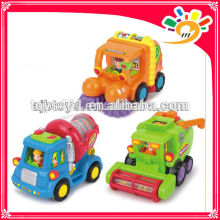 Mini brinquedos do carro do fricção dos desenhos animados para o carro plástico do mini do bebê